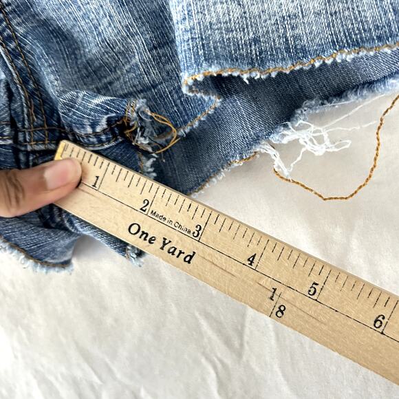 Wall Flower Y2k Low Rise Micro Mini Shorts 11 Pop Culture Grunge Trashy Mcbling - Picture 6 of 7